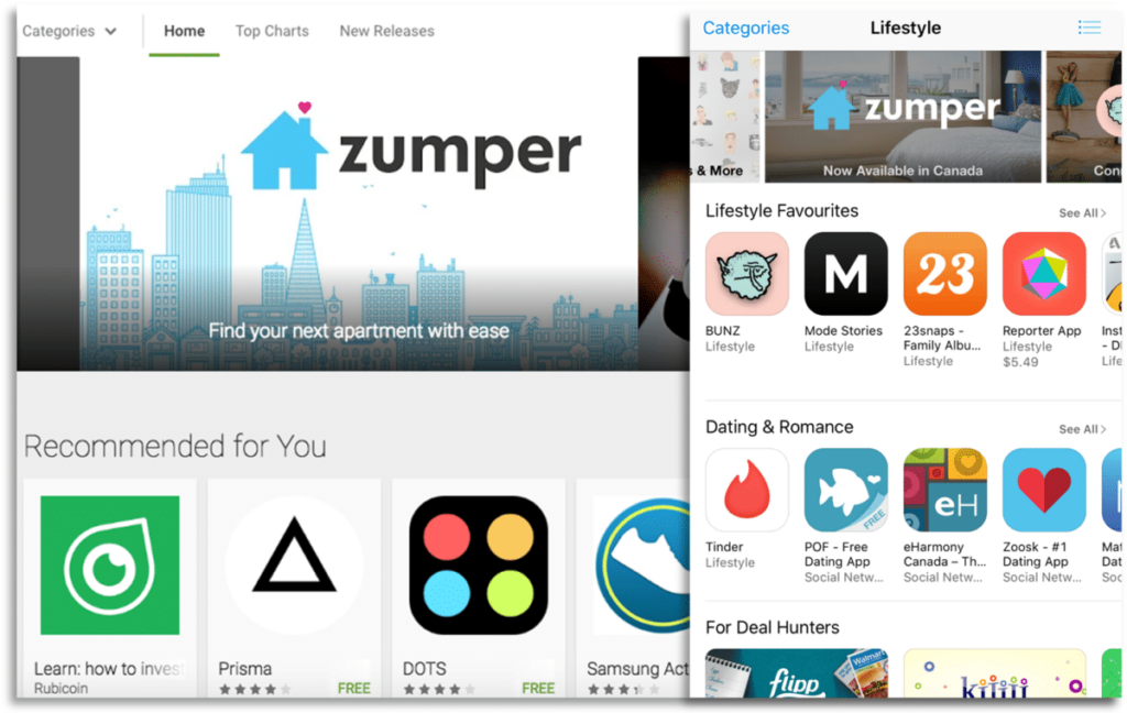 Zumper Expands Rental Search To Canada & Adds Short Term Rentals