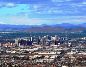 Phoenix skyline during the day