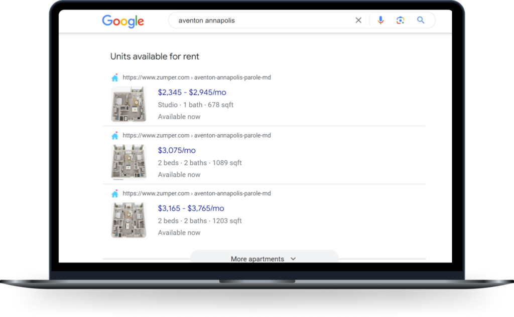 Zumper Syndicates Rental Listings To Google As Renters Shift Towards