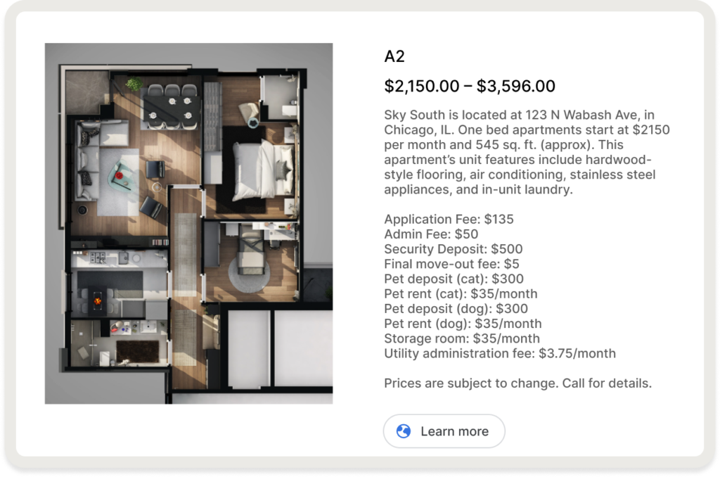 Google Business Profile products to optimize for AEO