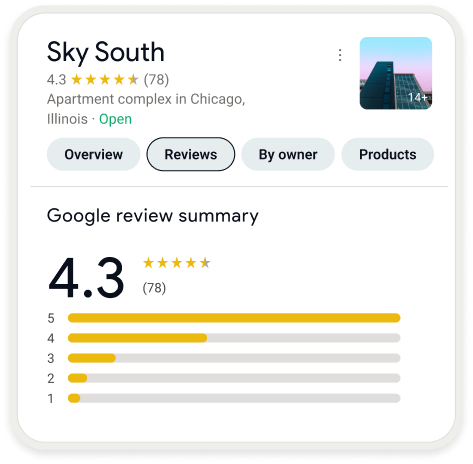 Google Business Profile review management to optimize for AEO