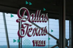 sign that says "Dallas Texas Ya'll" for an article entitled is Dallas Affordable for renters