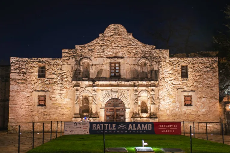 The Alamo in San Antonio, where cost of living is below the national average.