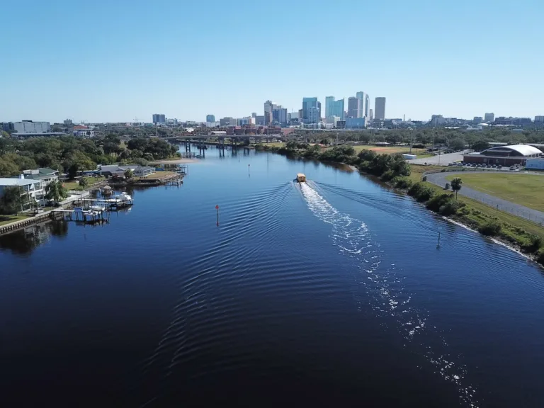 A view of downtown Tampa, where cost of living is slightly below national average